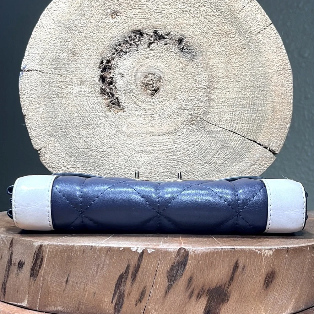 RARE COACH BLAKE WALLET IN QUILTED COLORBLOCK LEATHER - Picture 4 of 16